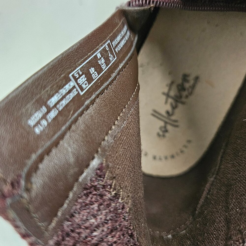 Clarks Cheyn Kisha Women Leather Ankle Boots has Side Zipper Closure Size 9.5M - Picture 9 of 10
